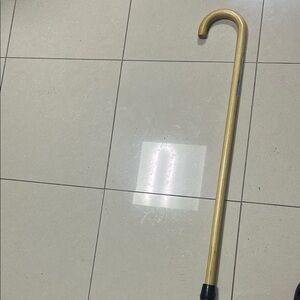 Elegant Gold Walking Cane